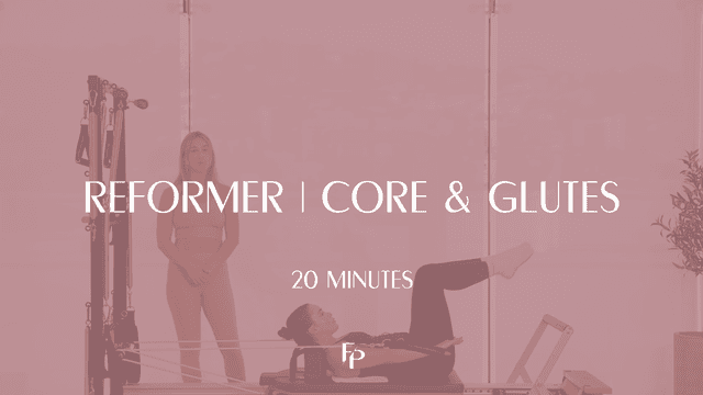Preview of 20 min Reformer | Core and Glutes