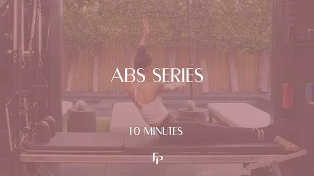 Preview of 10 Min Mat | Abs Series - No props!