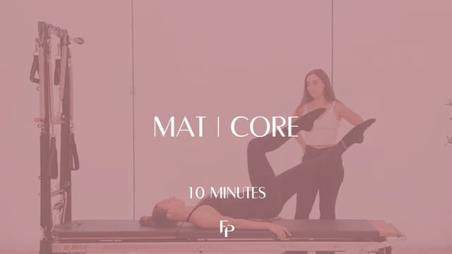 Preview of 10 min Mat | Core