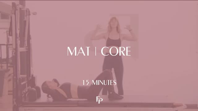 Preview of 15 Min Mat | Core