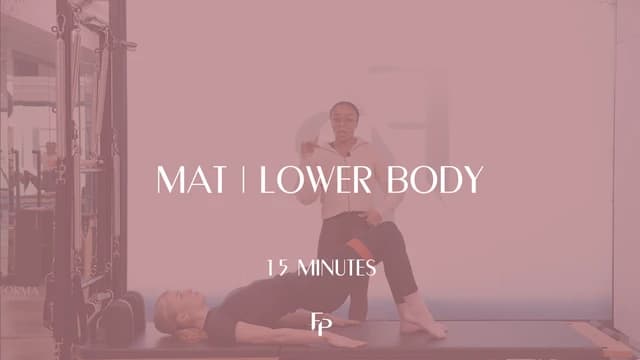 Preview of 15 Min Mat | Legs