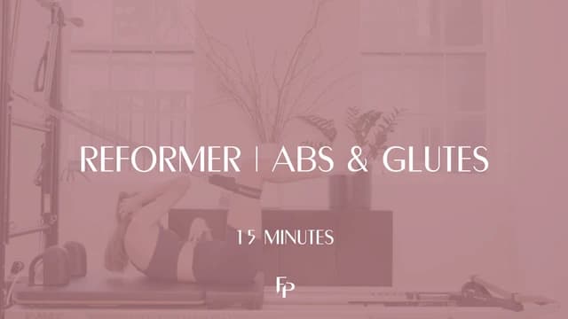 Preview of 15 Min Reformer | Abs and Glutes