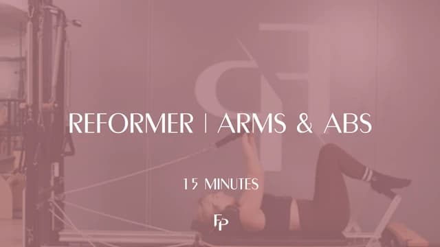 Preview of 15 Min Reformer | Arms & Abs Series