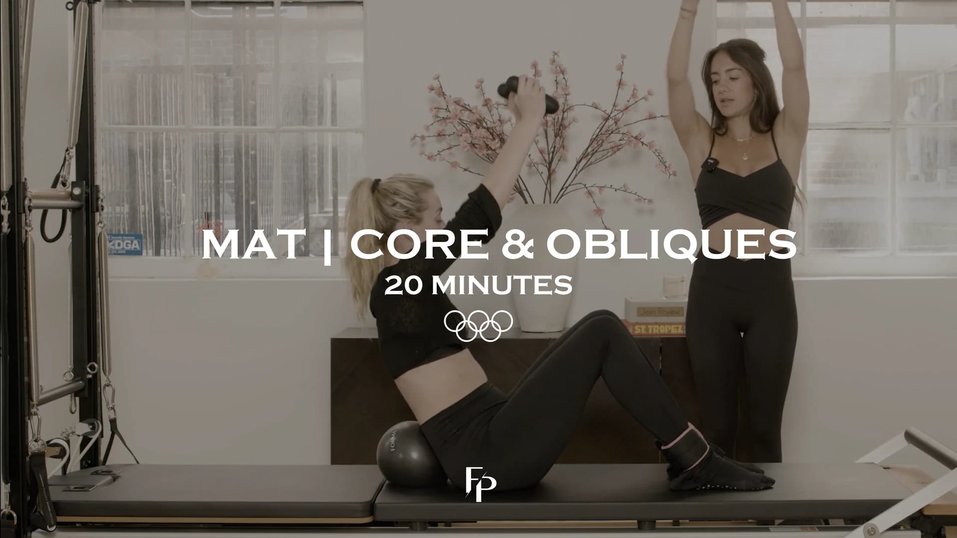 Preview of 20 Min Mat | Core and Obliques | 08.02