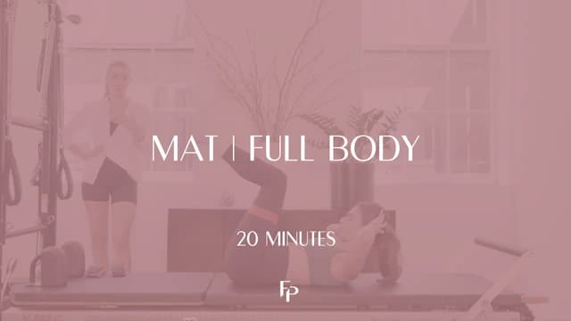 Preview of 20 Min Mat | Full Body | Resistance Band & Ankle Weights