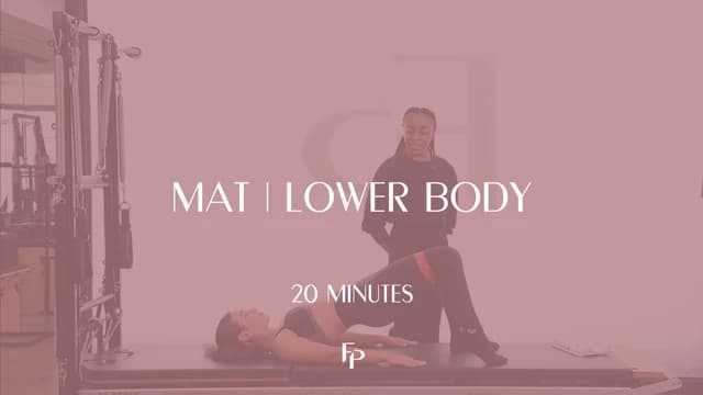 Preview of 20 Min Mat | Lower Body
