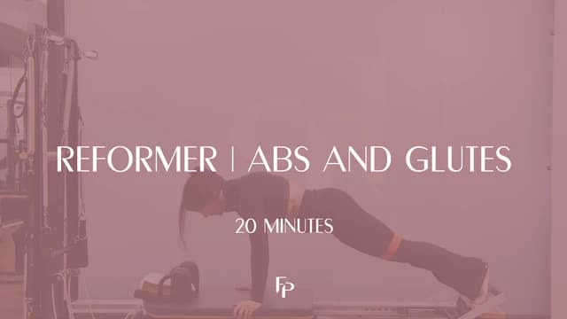 Preview of 20 Min Reformer | Abs and Glutes