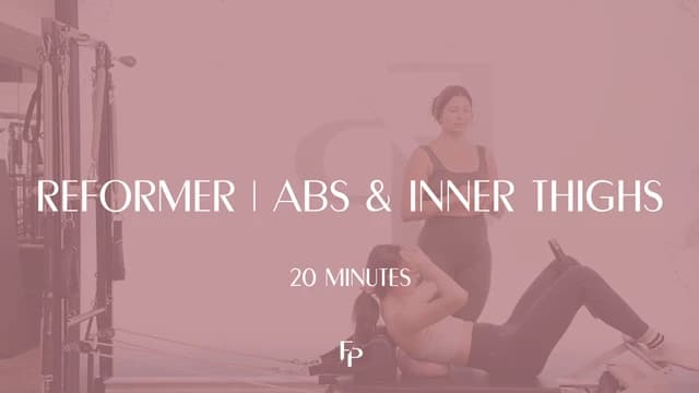 Preview of 20 Min Reformer | Abs and Inner Thighs