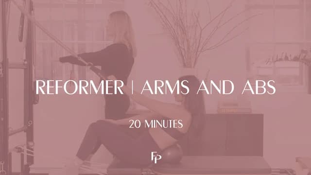 Preview of 20 Min Reformer | Arms and Abs with Tower