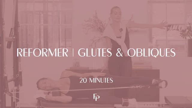 Preview of 20 Min Reformer | Glute And Obliques