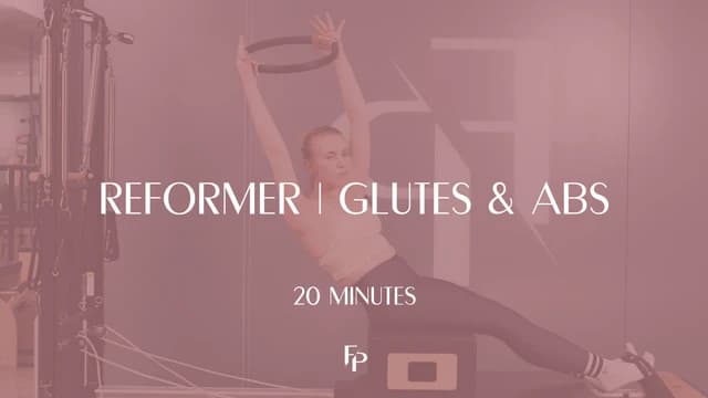 Preview of 20 Min Reformer | Glutes & Abs