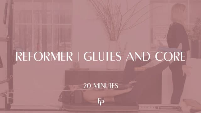 Preview of 20 Min Reformer | Glutes and Abs