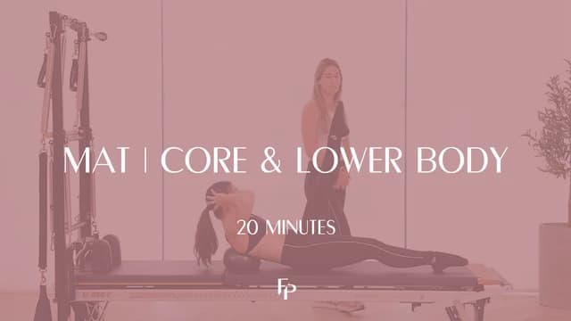 Preview of 20 min Mat | Core and Lower Body