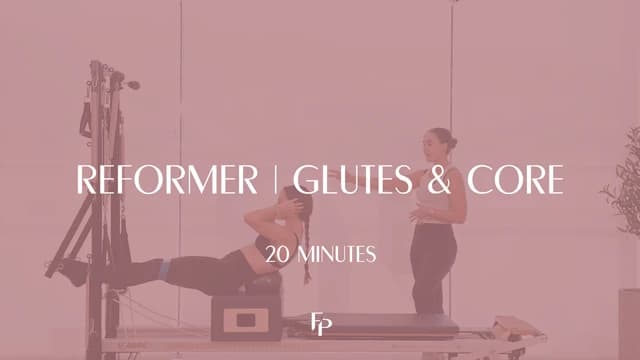 Preview of 20 min Reformer with Tower | Glutes and Core