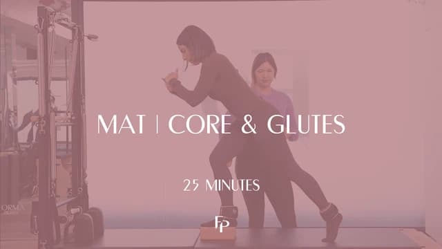 Preview of 25 Min Mat | Core and Glutes