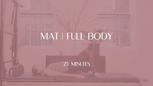 Preview of 25 Min Mat | Full Body