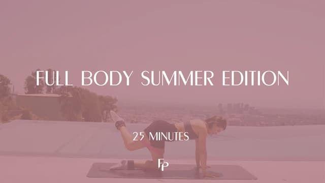 Preview of 25 Min Mat | Full Body || Summer Edition