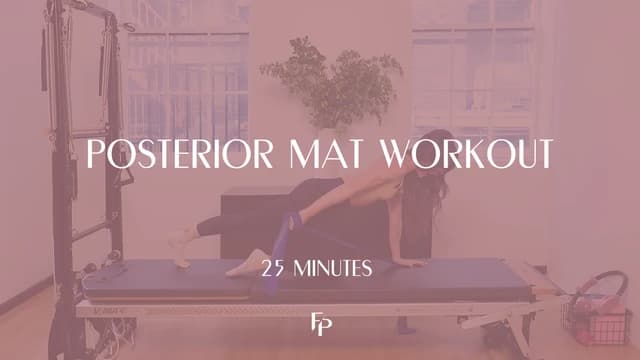 Preview of 25 Min Mat | Posterior Workout