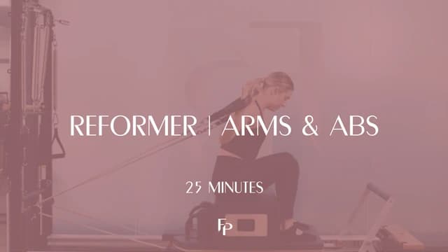 Preview of 25 Min Reformer | Arms & Abs