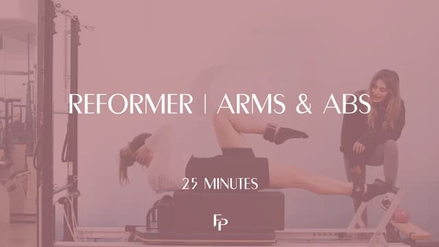 Preview of 25 Min Reformer | Arms & Abs