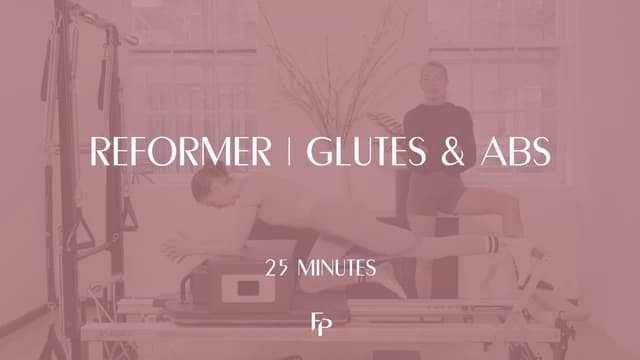 Preview of 25 Min Reformer | Glutes and Abs