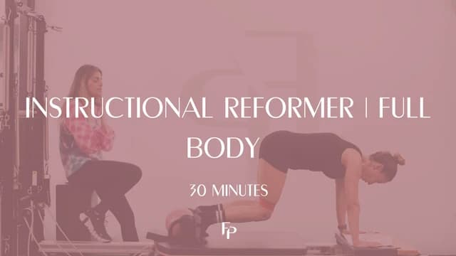 Preview of 30 Min Instructional Reformer | Full Body
