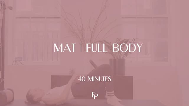 Preview of 40 Min Mat | Full Body