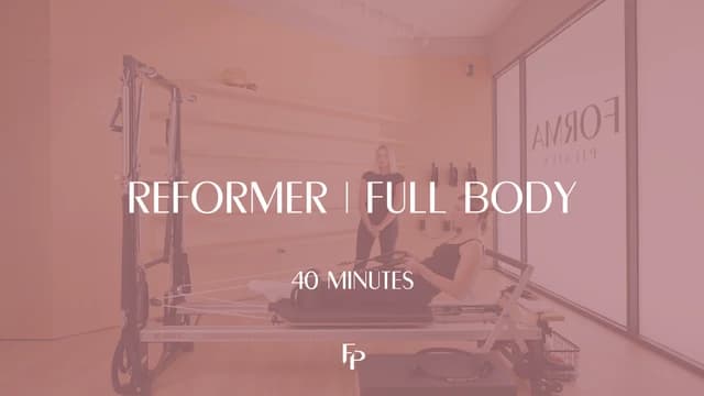 Preview of 40 min Reformer | Full Body