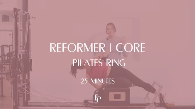 Preview of DAY 3 - 25 Min Reformer | Core Challenge with Pilates Ring