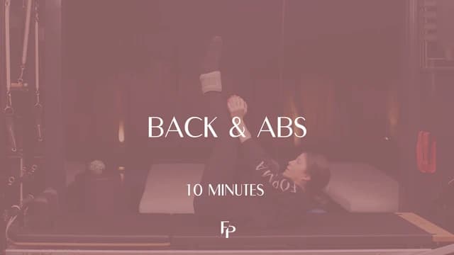 Preview of DAY 4 -10 Min Mat | Back and Abs