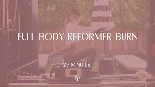Preview of Full Body Reformer Burn | 25 Min